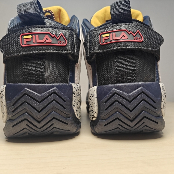 FILA GranHill 2 Outdoor Trail Sneakers New with Box Men’s Navy Grey - Picture 5 of 16